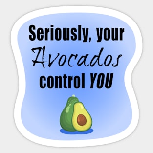 Avocado Life Sticker